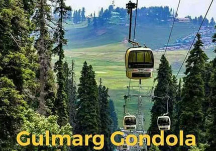Jammu Srinagar Gulmarg Sonmarg Pahalgam Tour from Chandigarh